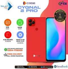 Dcode Cygnal 2 Pro 3GB,64Gb On Easy Installments (9 Months) with 1 Year Brand Warranty & PTA Approved With Free Gift by SALAMTEC & BEST PRICES