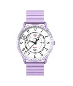 Kieslect Lora Calling Smart Watch For Women-Purple - On Installments - IS-0194