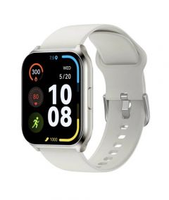 Haylou Watch 2 Pro Bluetooth Calling Smart Watch-Silver - On Installments - IS-0194