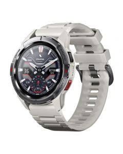 Mibro GS Active Smart Watch with Dual Straps-White - On Installments - IS-0194