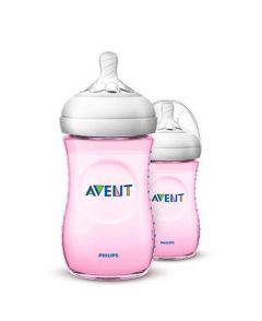 Philips Avent Natural Baby Bottle 260ML - 1m+ (SCF694/23) - On Installments - IS-0201