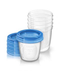 Philips Avent Breast Milk Storage Cups 180ML (SCF619/05) - On Installments - IS-0201