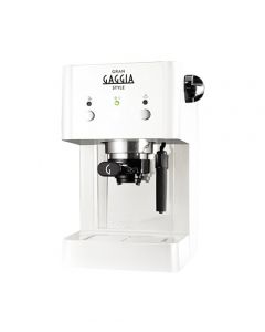 Gaggia Gran Gaggia Style Espresso Machine White (RI8423/21) - On Installments - IS-0054