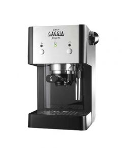 Gaggia Gran Deluxe Manual Espresso Coffee Machine - Black (RI8425/22) - On Installments - IS-0054