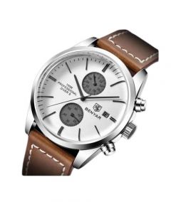 Benyar Executive Edition Men's Watch Maroon (BY-1262) - On Installments - IS-0141