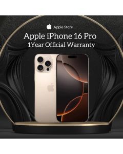 Iphone 16 Pro 128Gb Official Pta 1Year Mercantile Warranty_On Desert Installment By Official Apple Store