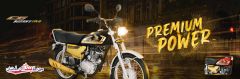 Honda CG 125 Self Gold - Black |Free Helmet