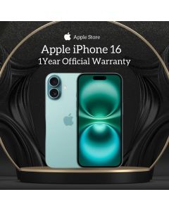 Iphone 16 256Gb Official Pta 1Year Mercantile Warranty_On Teal Installment By Official Apple Store