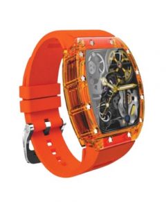 Green Lion Carlos Santos Smart Watch Orange - On Installments - IS-0074