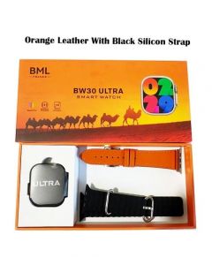 BML BW30 Ultra Dual Strap Smartwatch Orange - On Installments - IS-0074