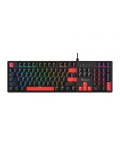 A4tech Bloody Mechanical Switch RGB Gaming Keyboard Black (S510N) - On Installments - IS-0043