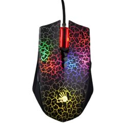 A4tech Bloody A70 Light Strike Gaming Mouse - Black Crack On 12 Months Installments At 0% Markup
