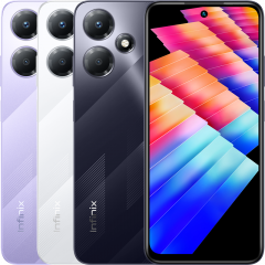 Infinix Hot 30 Play (4GB + 4GB Extended RAM 64GB Storage) Easy Monthly Installments - 1 Year Brand Warranty - PTA Approved - The Original Bro Mobiles