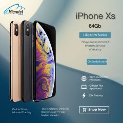 Apple iphone Xs 64gb - Just like New Condition used phone with 15 days checking warranty free proctector, cover and 20w charger on installment by iPhone Like New Mobile