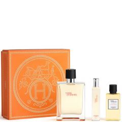 TERRE D HERMES MEN 3s SET ( EDT 100ML+ EDT 15ML+ ASL 40ML)