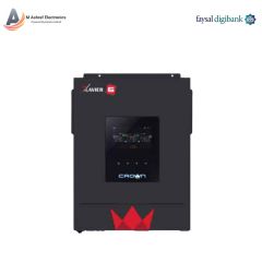 Crown Xavier ii 6kW Hybrid Solar Inverter With 6500W  Brand Warranty Installments By M Ashraf Electronics