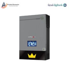Crown Elego Star 6.5KW Solar Hybrid Inverter Pure sine wave solar MPPT 5 Year Warranty Installments By M Ashraf Electronics