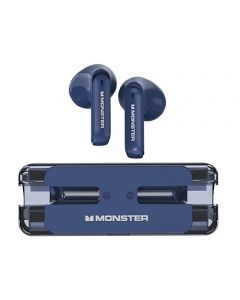 Monster Airmars TWS Gaming Earphones Blue (XKT08) - On Installments - IS-0074
