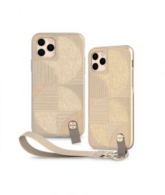 Moshi Case With Wrist Strap For iPhone 11 Pro Max Sahara Beige (99MO117305) - On Installments - IS-0080