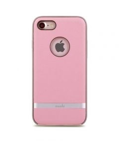 Moshi Napa IPhone 8 Plus Mobile Cover Pink (99MO088003) - On Installments - IS-0080
