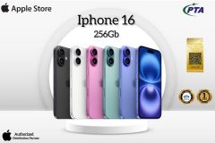 Iphone 16 256Gb Official Pta 1Year Mercantile Warranty_On Ultra Marine Installment By Official Apple Store