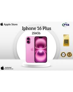 Iphone 16 Plus 256Gb Official Pta 1Year Mercantile Warranty_On White Installment By Official Apple Store