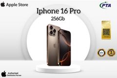 Iphone 16 Pro 256Gb Official Pta 1Year Mercantile Warranty_On Desert Titanium Installment By Official Apple Store