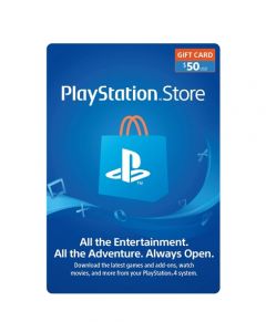 PlayStation Store Gift Card $50 - PS3/PS4/PS4 Pro/PS Vista - Email Delivery - US Region - On Installments - IS-0039