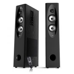 F&D T60X 220 W Bluetooth Tower Speaker (Black, 2.0 Channel) With Free Delivery On Installment St