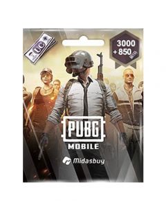 PUBG 3000 + 850 UC GLOBAL Gift Card $55 - Email Delivery - On Installments - IS-0039