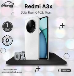Redmi A3x 3-64Gb Green Official Store Pta 1Year Warranty_On Installment_By Microtel Trading
