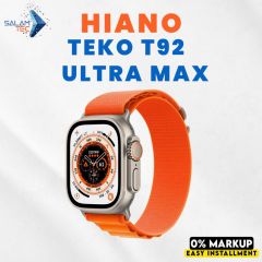 Haino Teko T92 Ultra Max Smart Watch - Sameday Delivery In Karachi - On Easy Installment - Salamtec