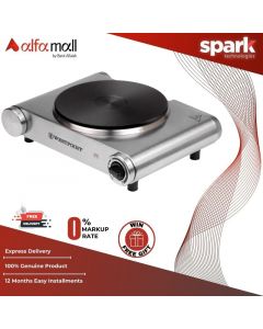 Westpoint WF 271 Electric Hot Plate 1500W Portable Burner with Adjustable Heat Settings On Installment By Spark Technologies