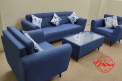 Chesterfield Sofa 5 Seater With Table  imported fabric (Only Karachi)
