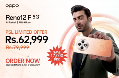 OPPO Reno 12F 5G 12GB + 256GB Official PTA Approved By Oppo Official 