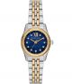 Michael Kors Women's Lexington Three-Hand Two Tone Stainless Steel Bracelet Watch - Blue - Mk 4865