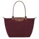 Longchamp Women Large Le Pliage Tote Bag - Burgundy