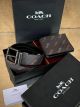 Coach Leather Wallet and Belt Set