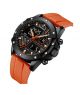 Naviforce Dual Time Edition Watch For Men - Orange (NF-9221-2) - On Installments - IS-0212