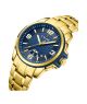 Naviforce Day & Date Edition Watch For Men - Golden (NF-9215S-1) - On Installments - IS-0212