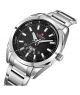 Naviforce Day And Date Edition Watch For Men Silver (nf-9038-2) - On Installments - IS-0212