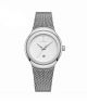 Naviforce Mesh Edition Watch For Women Silver (NF-5004-3) - On Installments - IS-0212