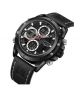 Naviforce Dual Time Editon Men's Watch Black (NF-9225-1) - On Installments - IS-0212