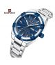 Naviforce Giorno Edition Watch For Men Silver (NF-9218-3) - On Installments - IS-0212