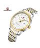 Naviforce Eclipse Edition Watch For Men Two Tone (NF-9228-G-3) - On Installments - IS-0212