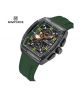 Naviforce Precision Square Watch For Men Green (Nf-8052-2) - On Installments - IS-0212
