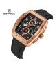 Naviforce Precision Square Watch For Men Black (Nf-8052-5) - On Installments - IS-0212