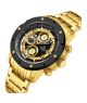 Naviforce Elitex Watch For Men Golden (nf-8056-3) - On Installments - IS-0212