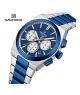 Naviforce Bond Chrono Watch For Men Two Tone (NF-8048G-2) - On Installments - IS-0212