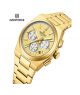 Naviforce Bond Chrono Watch For Men Golden (NF-8048G-1) - On Installments - IS-0212